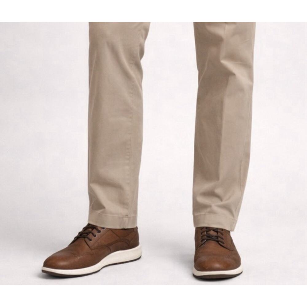 Cole Haan Grand C33168 Brown Leather Comfort Cushioned Sneakers Men's 10.5 M